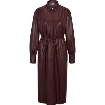 Dámské šaty Šaty BOSS Open Red 9864169 16 (XXL)