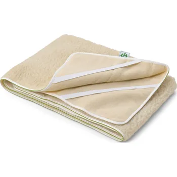 Chránič matrace 711675 - Chránič matrace se střižní vlnou irisette® greenline - barva: bílá