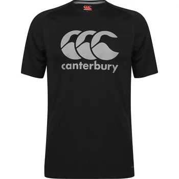Pánské oblečení Tričko Canterbury Black 6081784 L