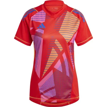 Dámské tričko Tričko adidas Red 4995829 14 (L)