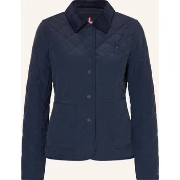 Tommy Hilfiger Dámská Prošívaná Bunda, tmavě modrá, 36