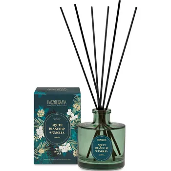 Tyčinkový aroma difuzér Nasoterapia difuzér Abete Bianco e Vaniglia Objem: 200 ml