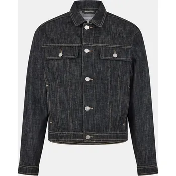 Pánská větrovka Bunda Jack and Jones Black Denim 119920 2XL