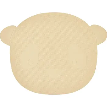 Koupelnová předložka Koupelnový kobereček OYOY Ling Ling Panda 50 x 38,5 x 0,25 cm žlutá barva M107696 10X, vel. ONE SIZE