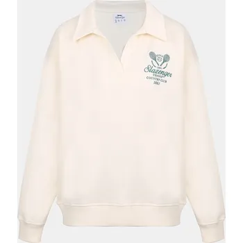 Dámská móda Mikina Slazenger White 8805200 8 (36)