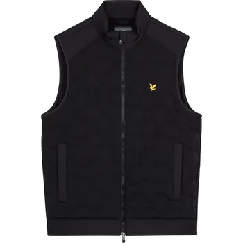 Pánská vesta Vesta Lyle and Scott Jet Black 5611537 XS