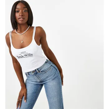 Dámské tričko Tričko Jack Wills White 3125861 14 (L)