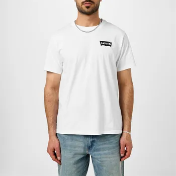 Pánská móda Tričko Levis White BW 9297588 M
