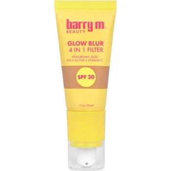 Podkladová báze na tvář Barry M Glow Blur rozjasňující báze SPF 30 odstín Medium 30 ml