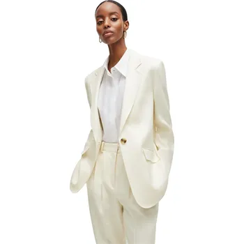 Dámská vesta Bunda Boss Open White 4045184 8 (S)