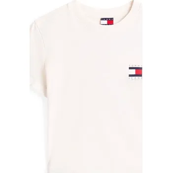 Dámské tričko Tričko Tommy Jeans Ancient White 3440928 12 (M)