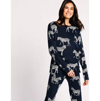 Dámské pyžamo Chelsea Peers Zebra Navy 9585094 16 (XL)