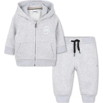 Kojenecká tepláková souprava BOSS J52479.86.94 šedá 90X, vel. 86