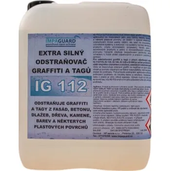 Fasádní barva IG 112 - extra silné čištění tagů a graffiti 1 l