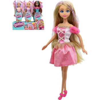 _Ostatní 1_ Dreameez panenka princezna dlouhé vlasy v kornoutku 4 druhy 81037