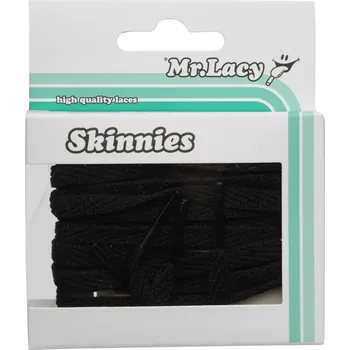 Tkaničky do bot Mr Lacy Black 4838025 120 CM