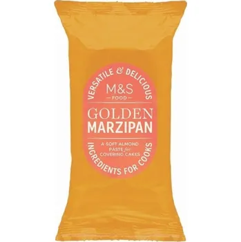 Jedlá dekorace na dort Marks & Spencer Barevný marcipán pro potahování cukrářských výrobků