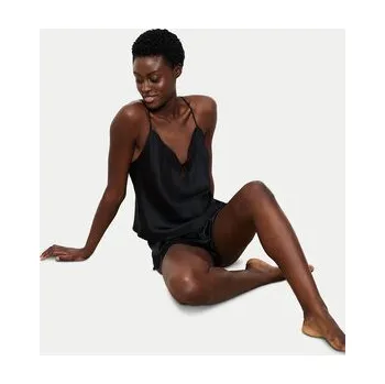 Dámské pyžamo Triumph Pyžamo A Weekend To Remember 10225050 Černá Regular Fit 42