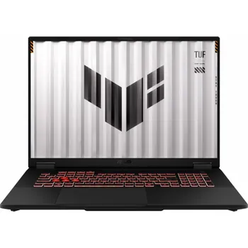Notebook ASUS TUF Gaming A18 FA808UH-S8021 AMD Ryzen™ 7 260 Laptop 45,7 cm (18") WUXGA 16 GB DDR5-SDRAM 512 GB SSD NVIDIA GeForce RTX 5050 Wi-Fi 6E (802.11ax) Černá, Šedá