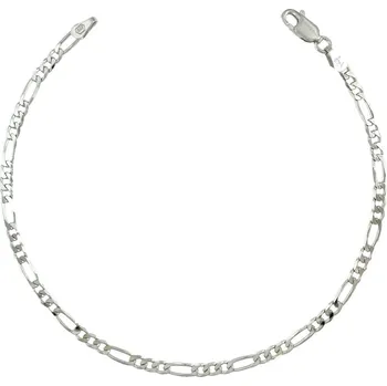 Náramek Stříbrný náramek figaro délka náramku 18cm