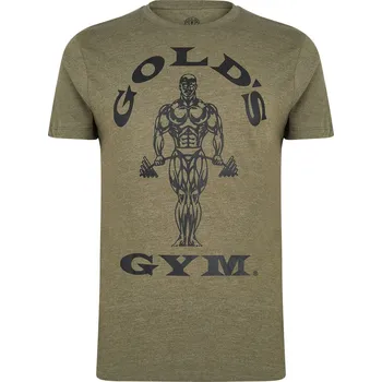 Pánské tričko Tričko Golds Gym Army Green 446290 X Large