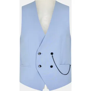 Pánská móda Kalhoty Hugo Pastel Blue 2960224 46 (56)