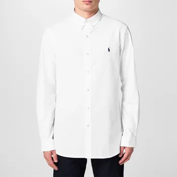 Pánská móda Košile Polo Ralph Lauren 291 White 6129092 M