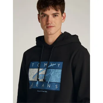 Pánské oblečení Mikina Tommy Jeans Black 1879774 XL