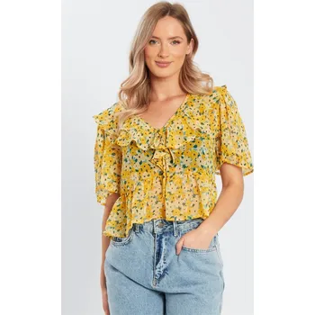 Dámská košile Košile Influence Mustard 6101493 8 (XS)