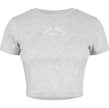 Dámské tričko Tričko Jack Wills Grey Marl 8810901 8 (XS)