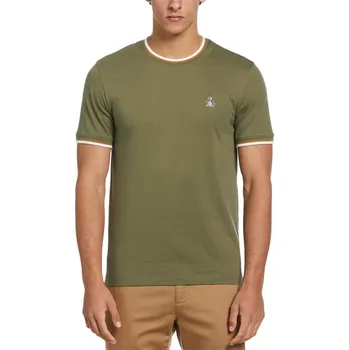 Pánské tílko Tričko Original Penguin Dusty Olive 2228392 Medium