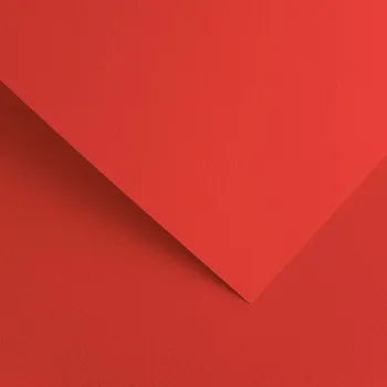 Vizitkový papír Papír na vizitky A4 220g 204813 Savana, červený
