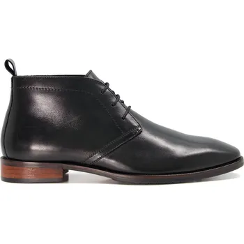 Pánské polobotky Boty Dune London BlackLeather484 1008653 9 (43)