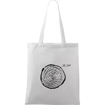 Letokruhy - 15 - Taška bavlněná - 42 x 38 cm ( Bílá )