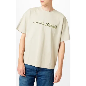 Pánské tričko Tričko Jack Wills Chalk 6374788 M
