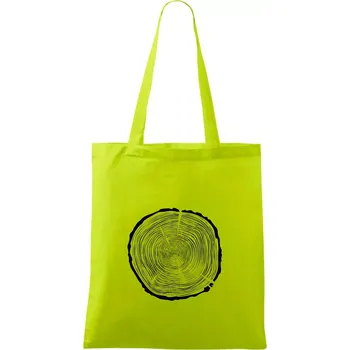 Letokruhy 80 bez věku - Taška bavlněná - 42 x 38 cm ( Limetková )