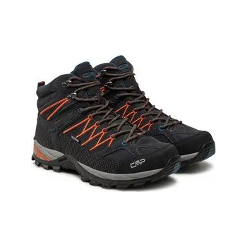 Pánská treková obuv CMP Trekingová obuv Rigel Mid Trekking Shoes Wp 3Q12947 Černá 40