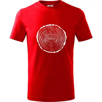 Chlapecké tričko Letokruhy 30 bez věku - Tričko dětské bavlněné - 98 cm / 2 roky ( Červená )