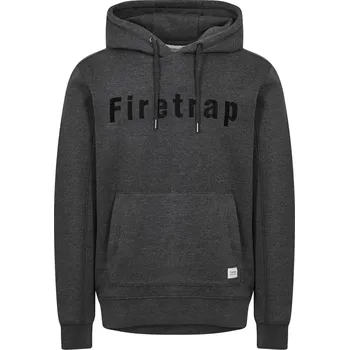 Pánská móda Mikina Firetrap Charcoal Marl 1505683 XXS