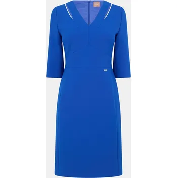 Dámské šaty Šaty Boss Open Blue 2304245 6 (XS)