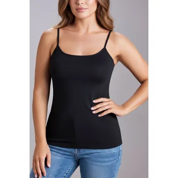 Dámské noční prádlo Glara Bavlněné jednobarevné tílko Basic 704286