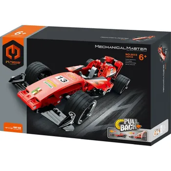 ostatní stavebnice IM.Master Pull Back Racing Car (Stavebnice iM.MASTER formule na zpětné natažení plast 150 dílků v krabici 29x20x6cm)