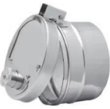 Regulátor tahu s antiexplosivní klapkou ø150 mm