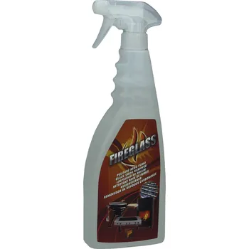 Čistič komínů Čistící prostředek pro sklo a keramiku krbů Faren FIREGLASS 750 ml s rozprašovačem