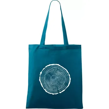 Letokruhy 85 bez věku - Taška bavlněná - 42 x 38 cm ( Petrolejová )