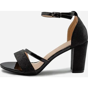 Dámské sandále Wheres That From Black Glitter 2628561 5 (38)