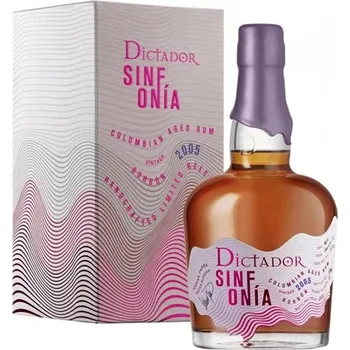 Likér Dictador Sinfonía Pardo 2005 41 % 0,7 l