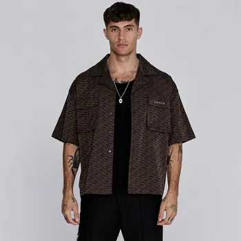 Pánská větrovka Bunda SikSilk Brown 6230840 Medium