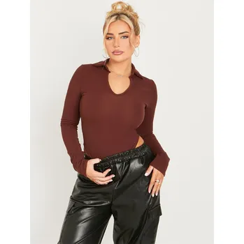 Body Body Missy Empire Chocolate 1434536 6 (2XS)