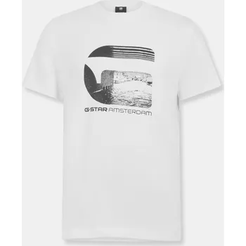 Pánské tričko Tričko G Star White 698871 Small